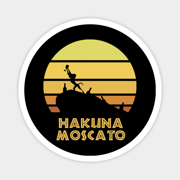 Hakuna Moscato - Lion King Magnet by ThisIsFloriduhMan